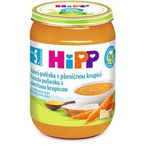 HiPP BIO Kuracia polievka s pšeničnou krupicou - 6x 190g
