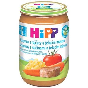 HiPP BIO Cestoviny s paradajkami a teľacím mäsom – 6× 220 g