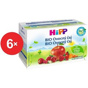 HiPP BIO Ovocný čaj - 6x 40g