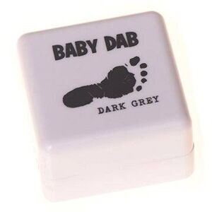Baby Dab, na detské odtlačky - sivá