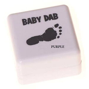 Baby Dab Farba na detské odtlačky, fialová