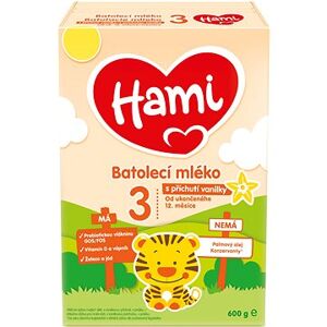 Hami 12 Vanilka batoľacie mlieko 600 g