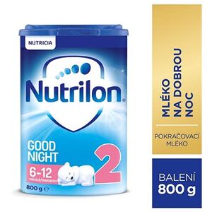 Nutrilon 2 Advanced Good Night pokračovacie mlieko 800 g, 6+