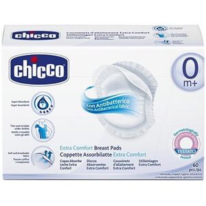 Chicco Tampóny do podprsenky antibakteriálne 60 ks
