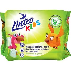 LINTEO KIDS Vlhčený toaletný papier 50 ks