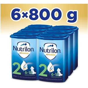 Nutrilon 2 Advanced pokračovacie dojčenské mlieko 6× 800 g