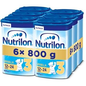 Nutrilon 3 Advanced Vanilla batoľacie mlieko 6× 800 g, 12+