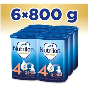 Nutrilon 4 Advanced batoľacie mlieko 6× 800 g