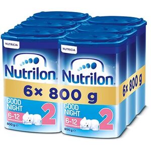 Nutrilon 2 Advanced Good Night pokračovacie dojčenské mlieko 6× 800 g