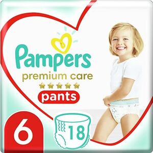 PAMPERS Premium Pants Carry Pack veľkosť 6 (18 ks)