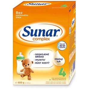 Sunar Complex 4 batoľacie mlieko 600 g