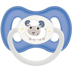 Canpol babies Cumlík kaučukový 0 – 6 mesiacov modrý
