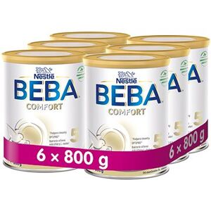 BEBA COMFORT 5 batoľacie mlieko (6× 800 g)