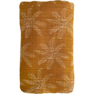 OB Designs Mušelínová plienka Palm Print – Ginger