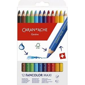CARAN D'ACHE Fancolor Maxi 12 farieb