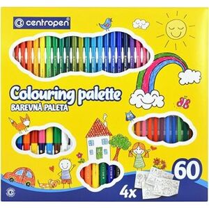 Centropen colouring palette 9396 set