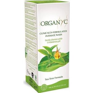 ORGANYC bio sprchový gel pro citlivou pokožku a intimní hygienu s tea tree 250 ml