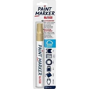Alteco Popisovač lakový Paint Marker 2 mm – zlatý