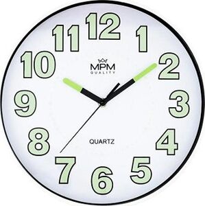 MPM - Nástenné plastové hodiny E01.4185.00