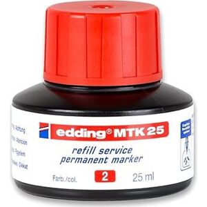 EDDING MTK25 permanentný atrament, červený