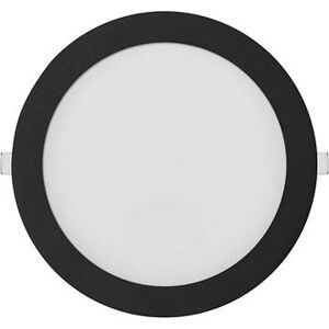 EMOS LED podhľadové svietidlo NEXXO čierne, 22,5 cm, 18 W, teplá/neutrálna biela