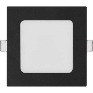 EMOS LED podhľadové svietidlo NEXXO čierne, 12 × 12 cm, 7 W, teplá/neutrálna biela
