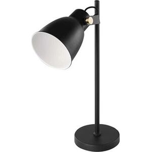 EMOS Stolná lampa JULIAN na žiarovku E27, čierna
