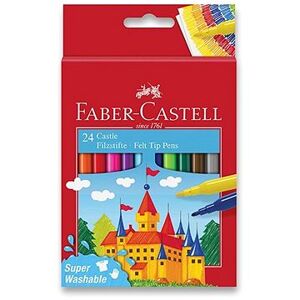 Faber-Castell Castle okrúhle, 24 farieb
