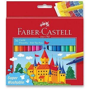 Faber-Castell Castle okrúhle, 36 farieb