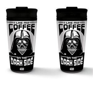 Star Wars – I Like My Coffee – kovový cestovný hrnček