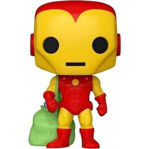 Funko Pop! Marvel: Holiday – Iron Man w/Bag