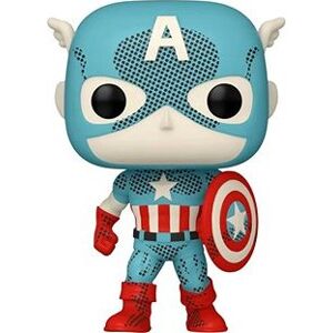 Funko Pop! Marvel: Retro Reimagined – Captain America (Special Edition)