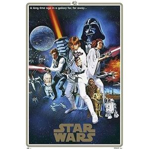 Star Wars – Hviezdne vojny – One Sheet 40th Anniversary – plagát