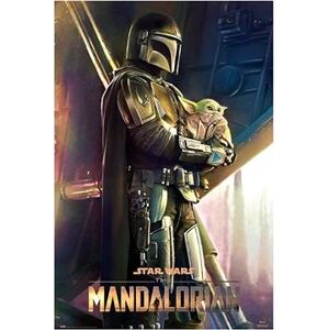 Star Wars – Hviezdne vojny – The Mandalorian Clan Of Two – plagát