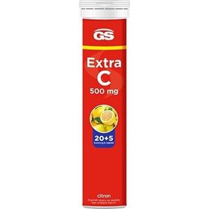 GS Extra C 500 citrón, 20 + 5 šumivých tabliet