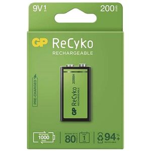 GP ReCyko 200 (9 V), 1 ks