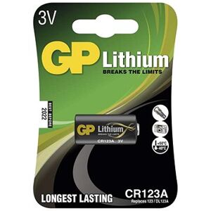 GP CR123A lithiová 1ks v blistri