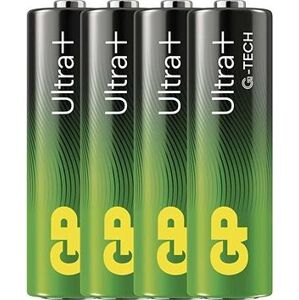 GP Alkalická baterie Ultra Plus AA (LR6), 4 ks