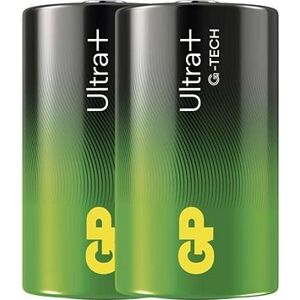 GP Alkalická baterie Ultra Plus D (LR20), 2 ks