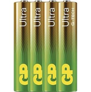 GP Alkalická baterie Ultra AAA (LR03), 4 ks