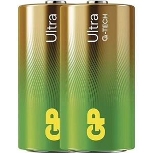 GP Alkalická batéria Ultra C (LR14), 2 ks
