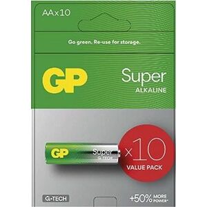 GP Alkalická baterie Super AA (LR6), 10 ks