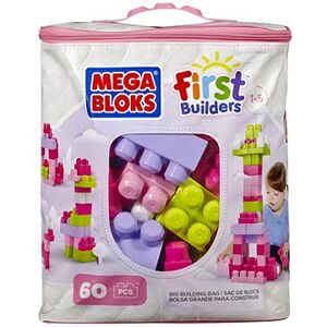 Mega Bloks Vrece kociek pre dievčatá (60 ks)