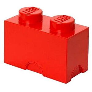 LEGO Úložný box 125 × 250 × 180 mm – červený