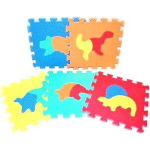 Penové puzzle - Dinosaury