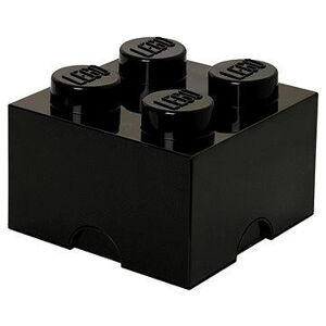 LEGO Úložný box 4 250 x 250 x 180 mm - čierny
