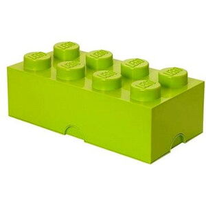 LEGO Úložný box 8 250 x 500 x 180 mm - limetkovo zelený