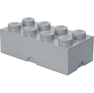 LEGO Úložný box 8 250 × 500 × 180 mm – sivý
