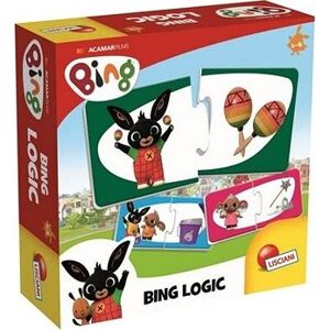 Lisciani Logická hra Bing – 12 dvojíc