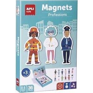 APLI – Magnetická hra "Kids", 36 ks, profesie
